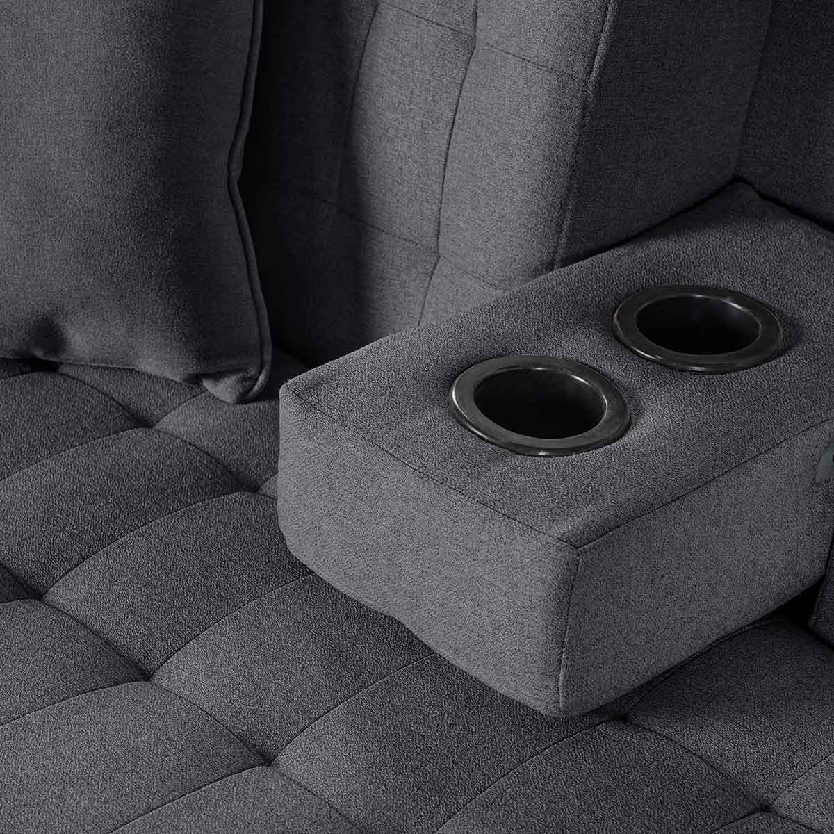 Sala Modular Chica Kendall Gris Oxford