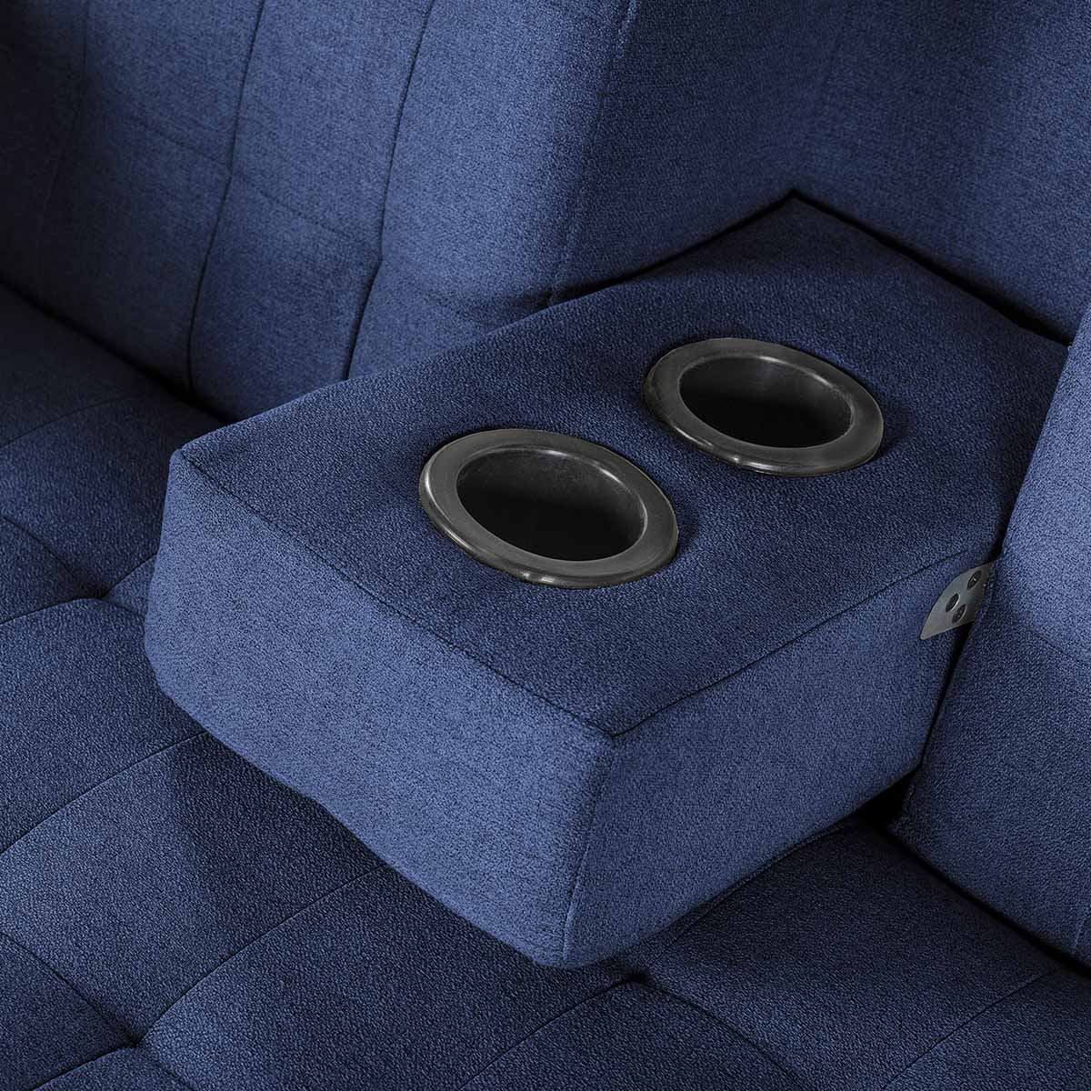 Sala Modular Chica Carlton Azul