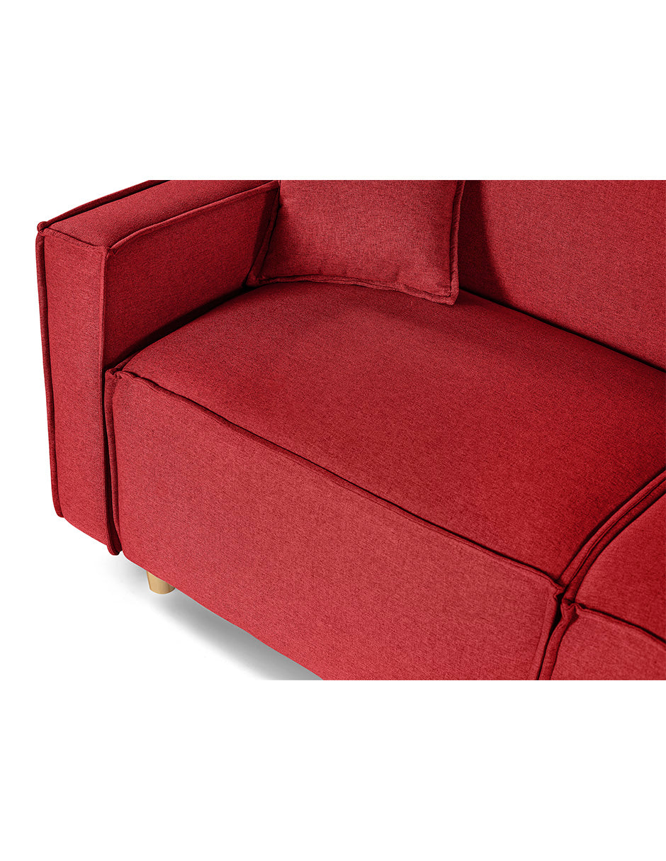 Sofá Cama Abbot Rojo