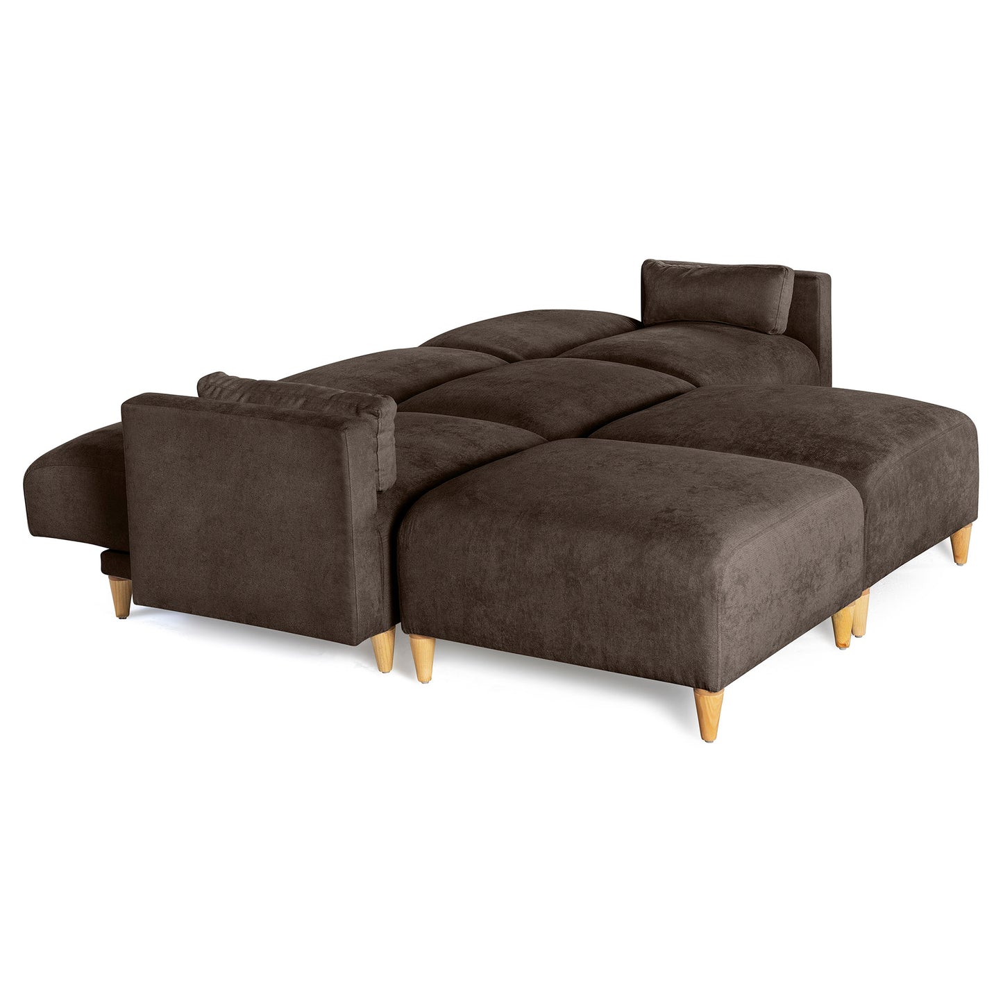 Sala Modular de 5 modulos Zavian Color Chocolate