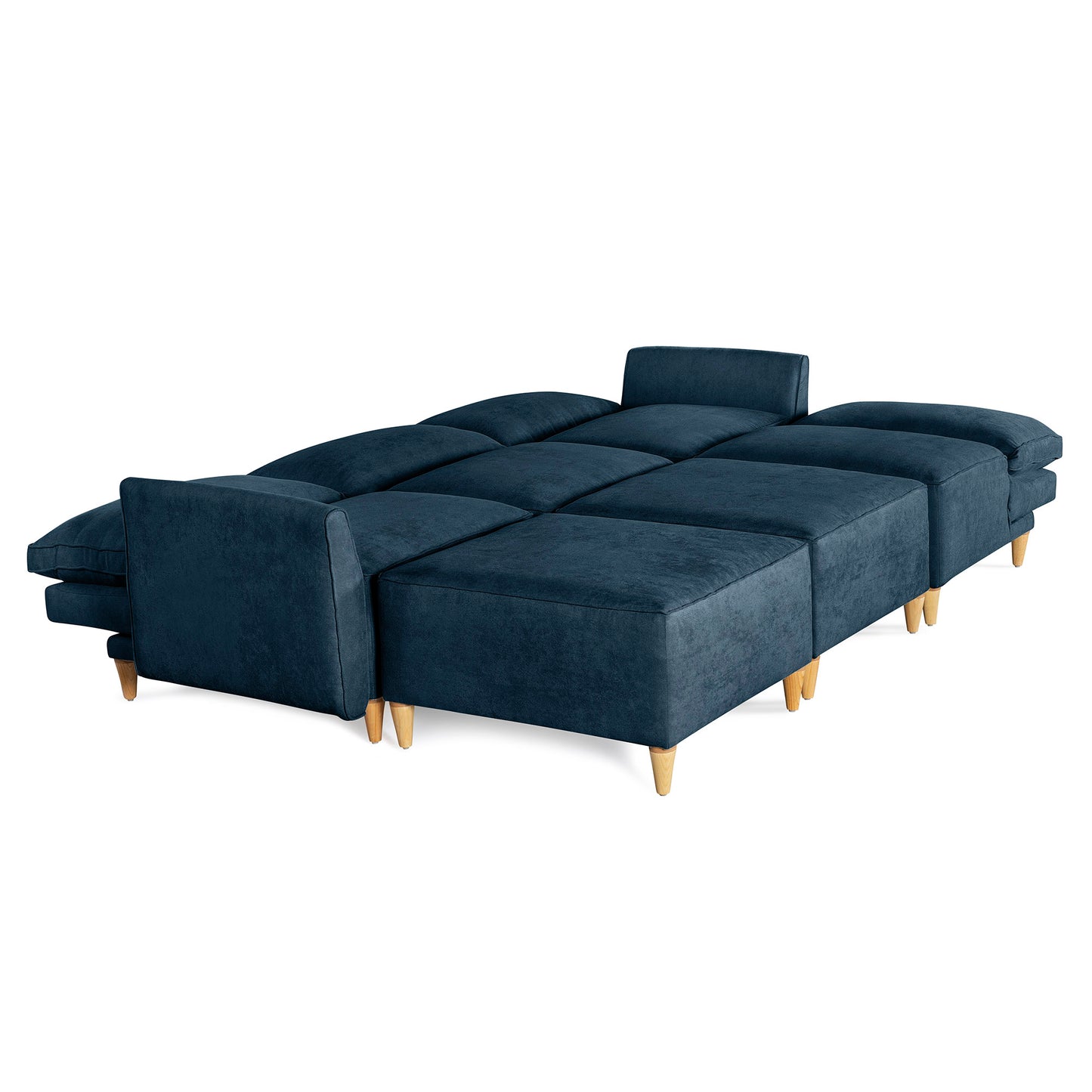 Sala modular Morelli de 6 modulos Color Azul
