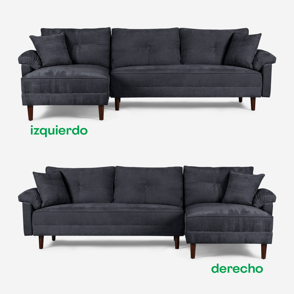 Sala Modular Aventus Color Gris Oxford