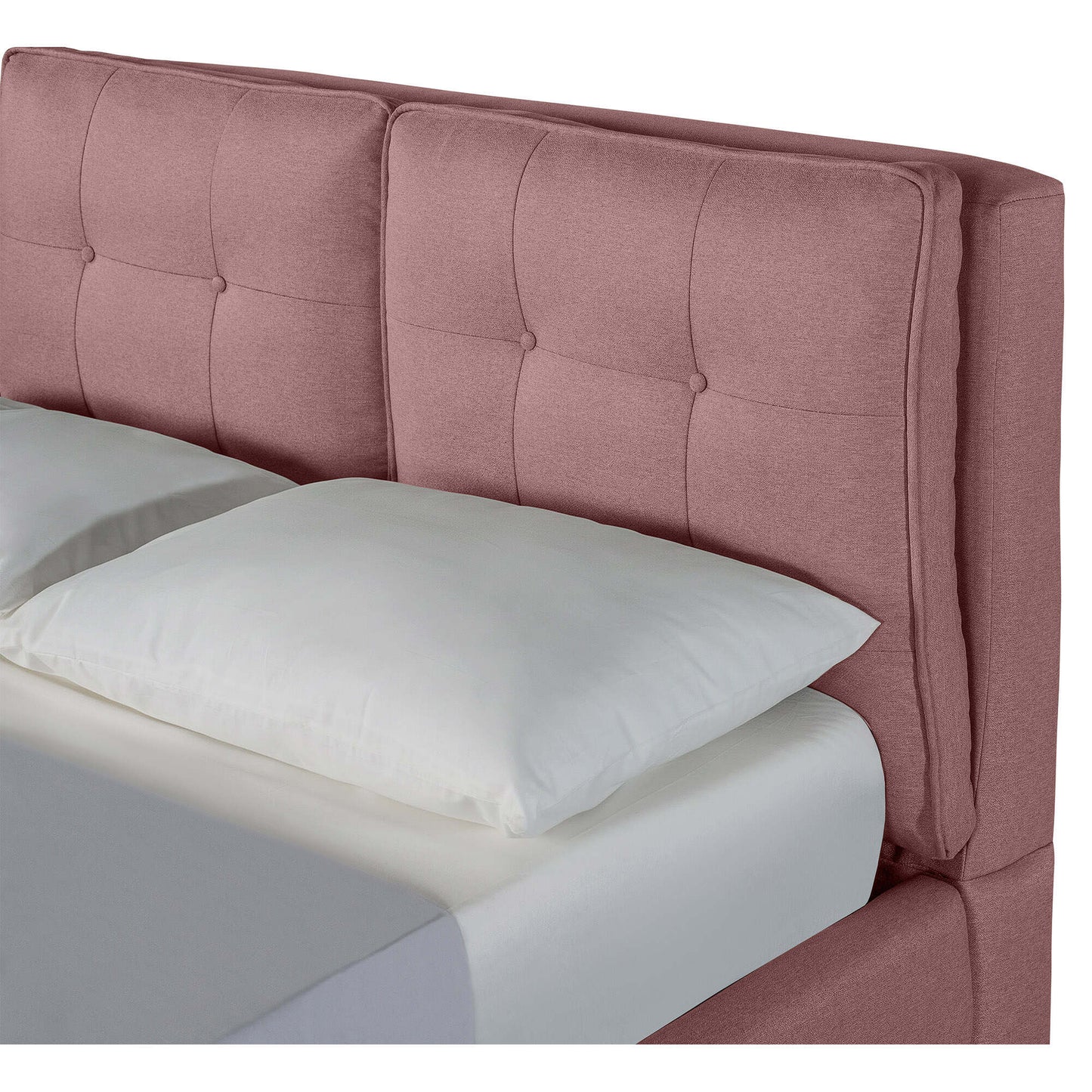 Base de Cama Matrimonial Samna color Palo de Rosa