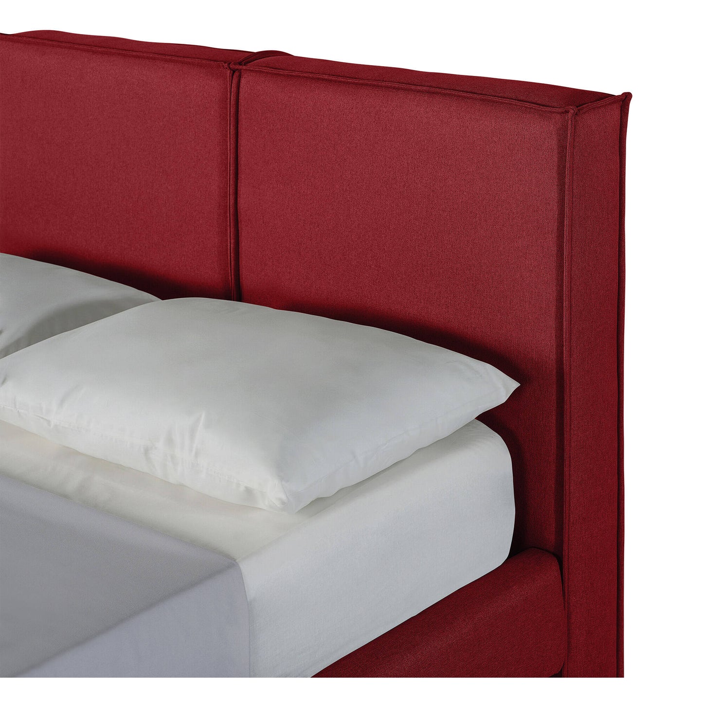 Cama Queen Luma Rojo