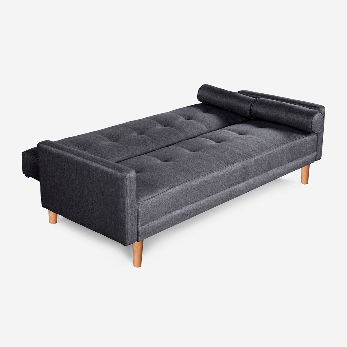 Sofá Cama Sabella Color Gris Oxford - Outlet