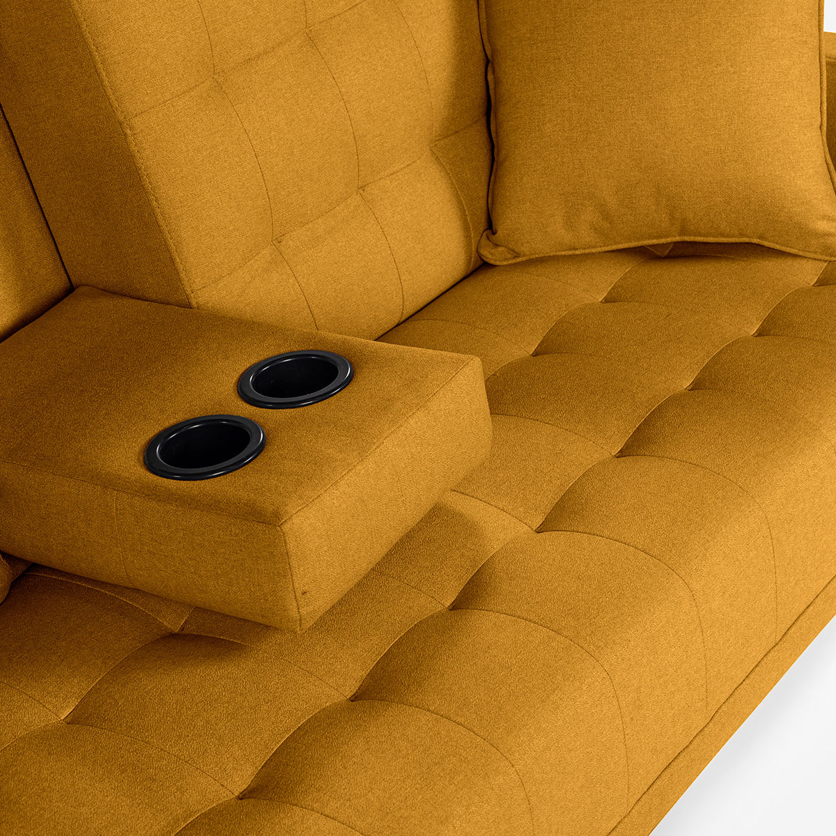 Sofá Cama Tammy Mostaza