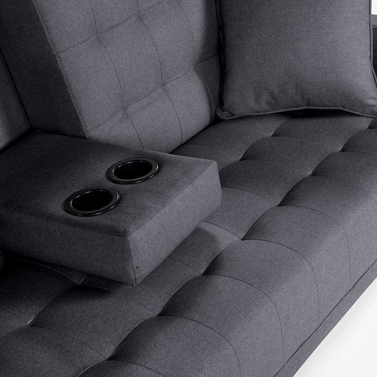 Sofá Cama Tammy Gris Oxford