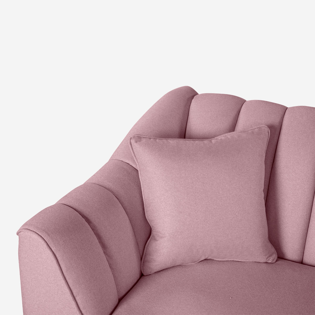 Sofá Love Seat Makora Eliana Rosa Lino De 2 Plazas - Outlet