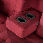 Sala Modular Chica Carlton Rojo