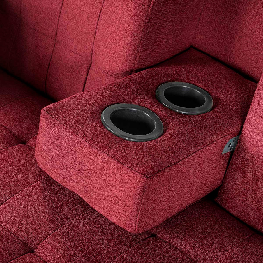 Sala Modular Chica Carlton Rojo