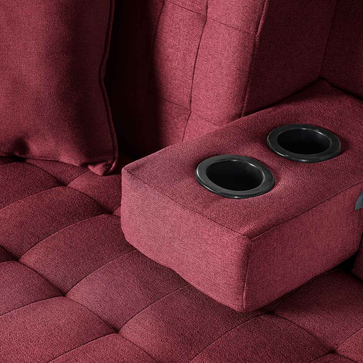 Sala Modular Chica Kendall Rojo