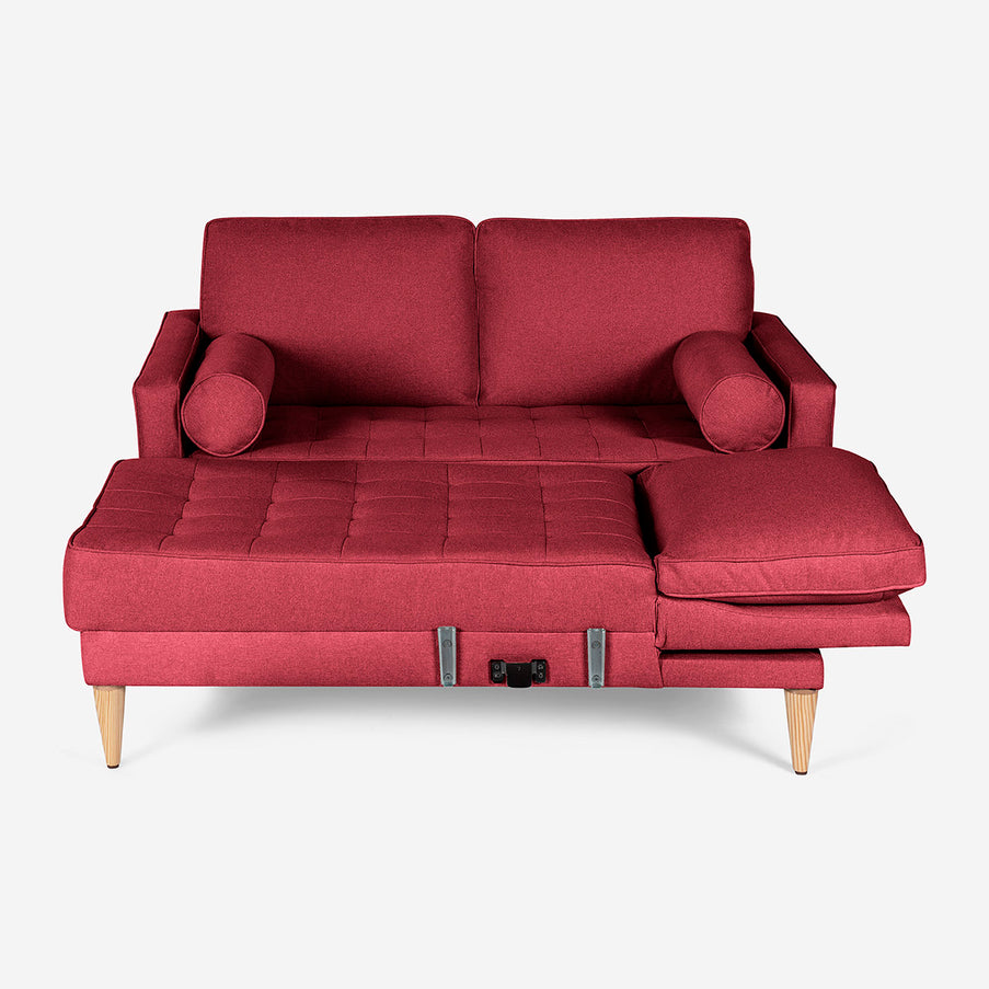 Sala Modular Chica Benedetto Rojo