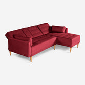 Sala Modular Chica Carlton Rojo