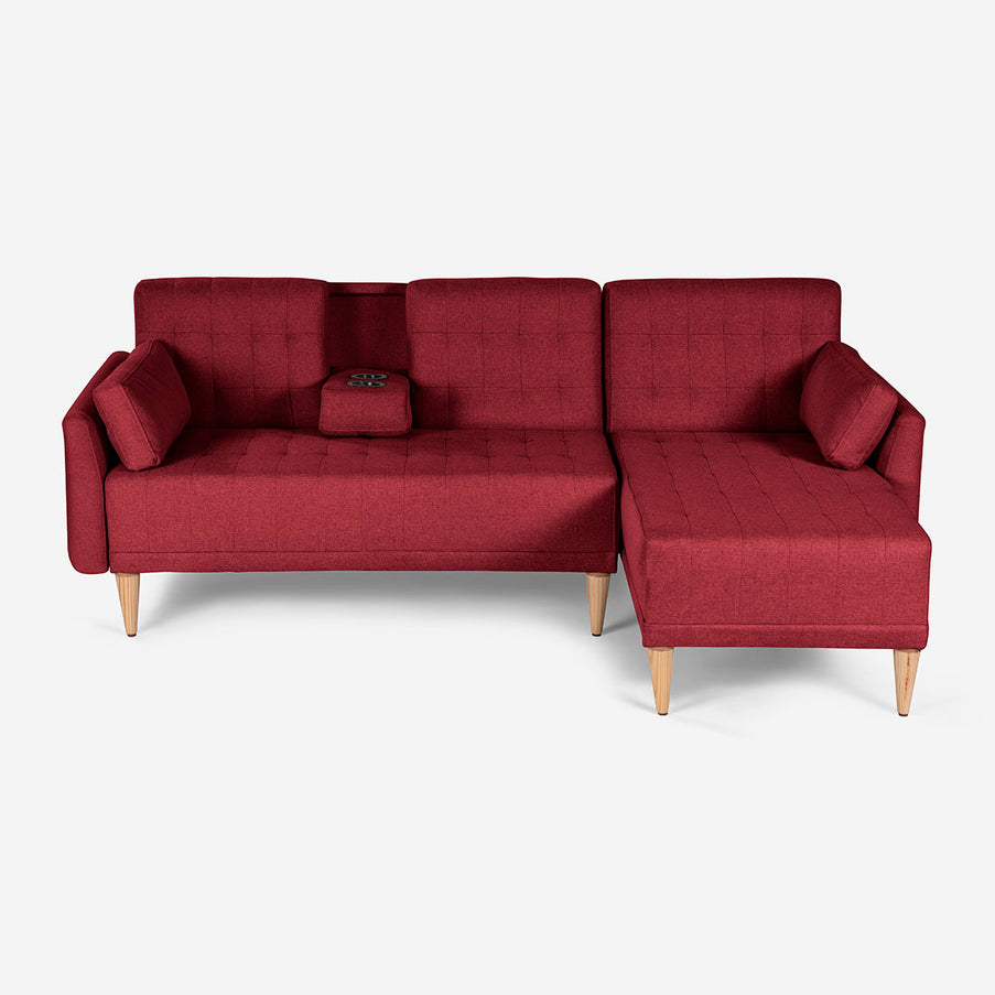 Sala Modular Chica Carlton Rojo