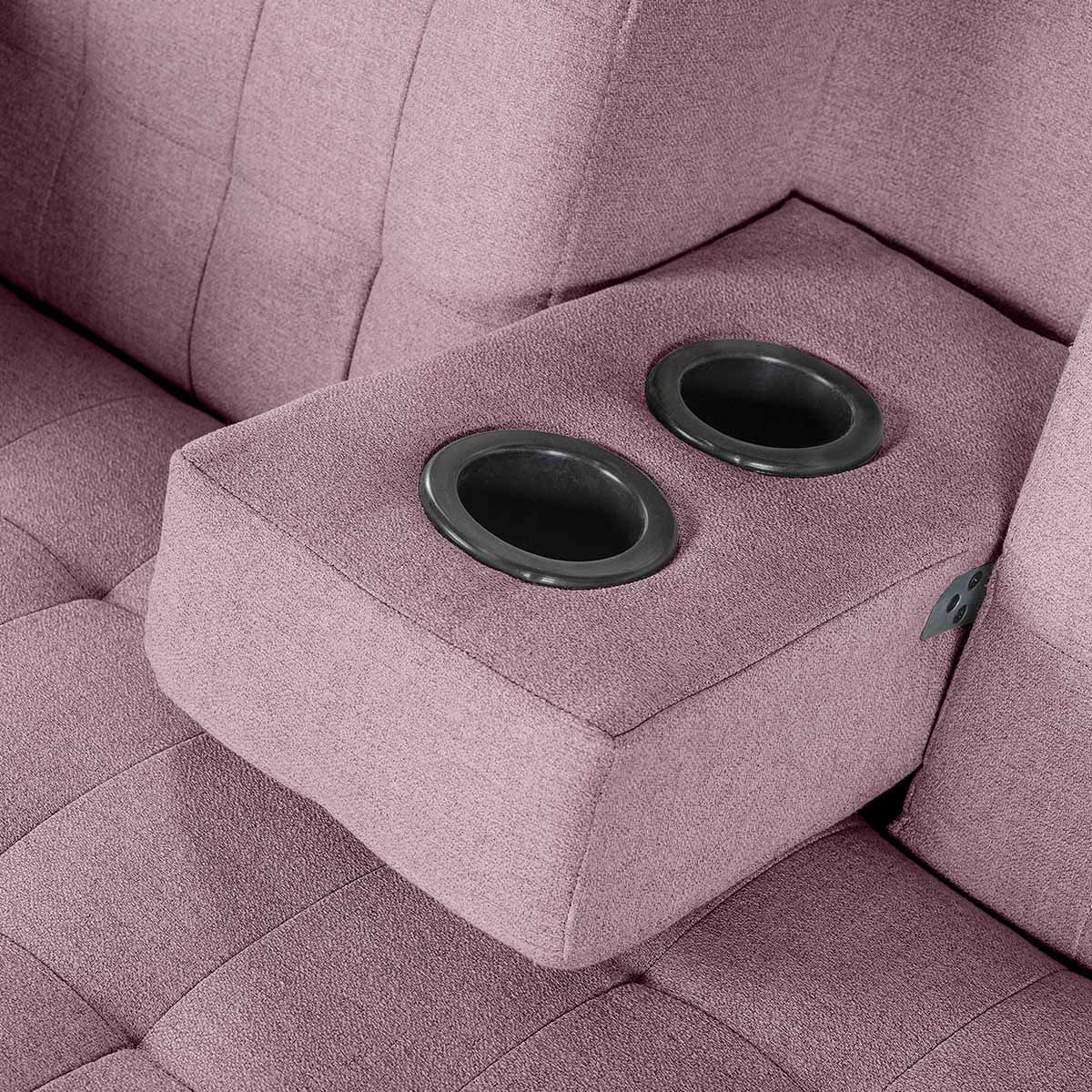 Sala Modular Chica Carlton Rosa