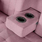 Sala Modular Chica Carlton Palo de Rosa