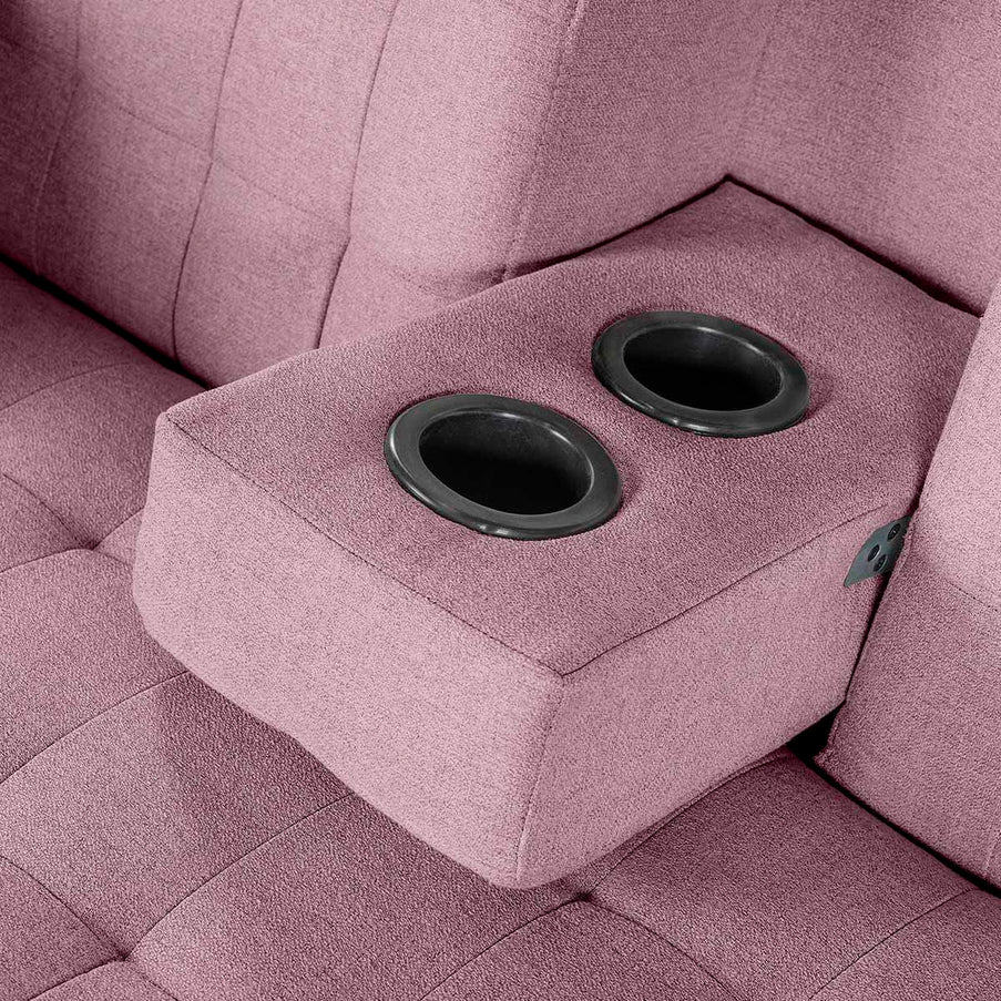 Sala Modular Chica Carlton Palo de Rosa