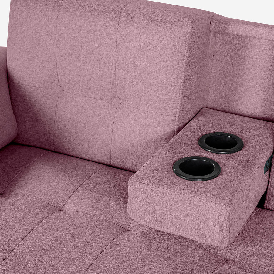Sala Modular Chica Dassia Palo de Rosa