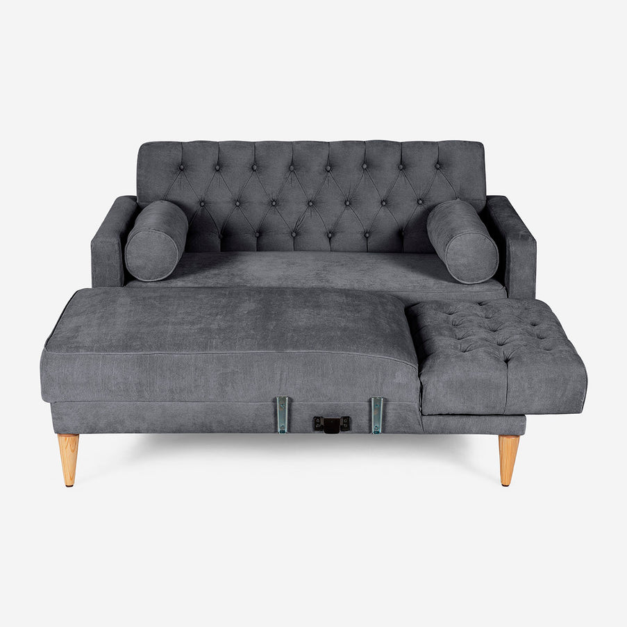 Sala Modular Chica Doménica Gris Oxford