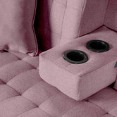 Sala Modular Chica Kendall Palo de Rosa