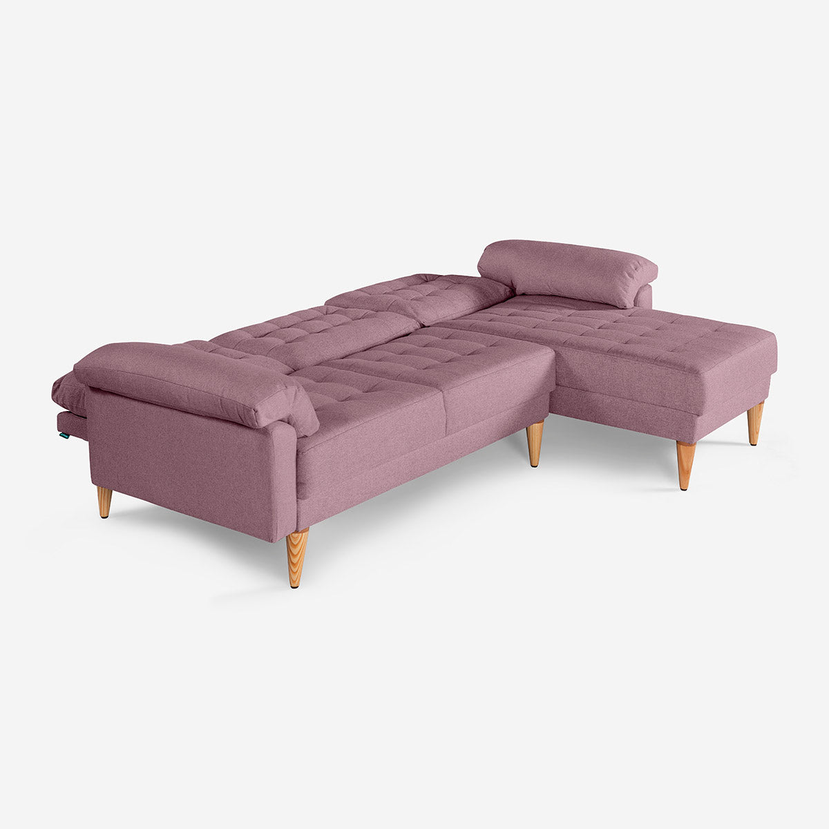Sala Modular Makora Heidi Rosa Magic De 3 Plazas - Outlet