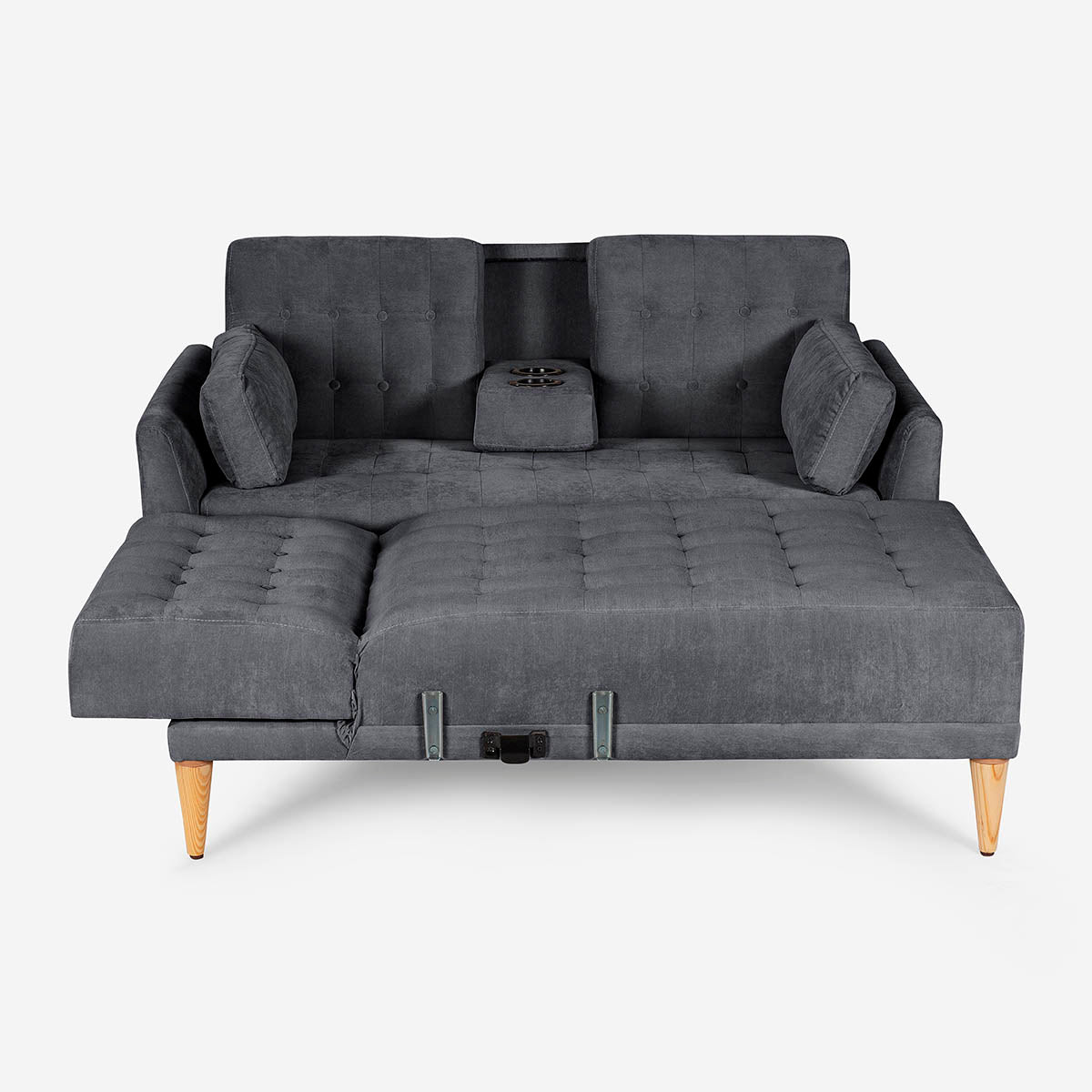 Sala Modular Chica Hassan Gris Oxford