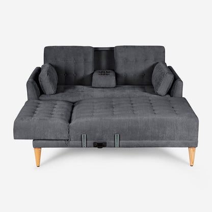 Sala Modular Chica Hassan Gris Oxford