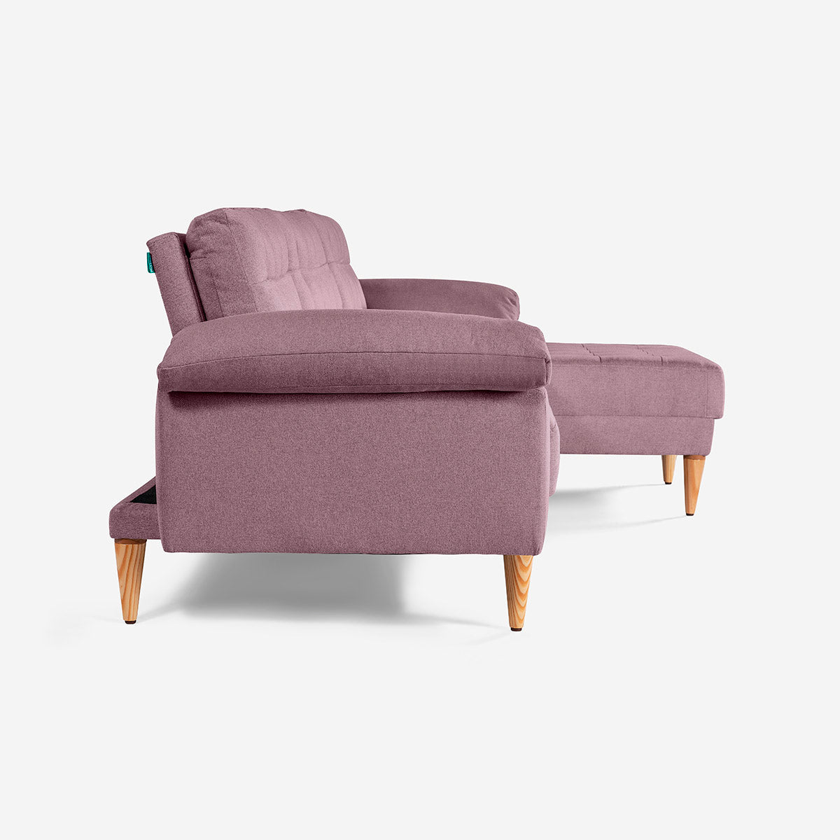 Sala Modular Makora Heidi Rosa Magic De 3 Plazas - Outlet