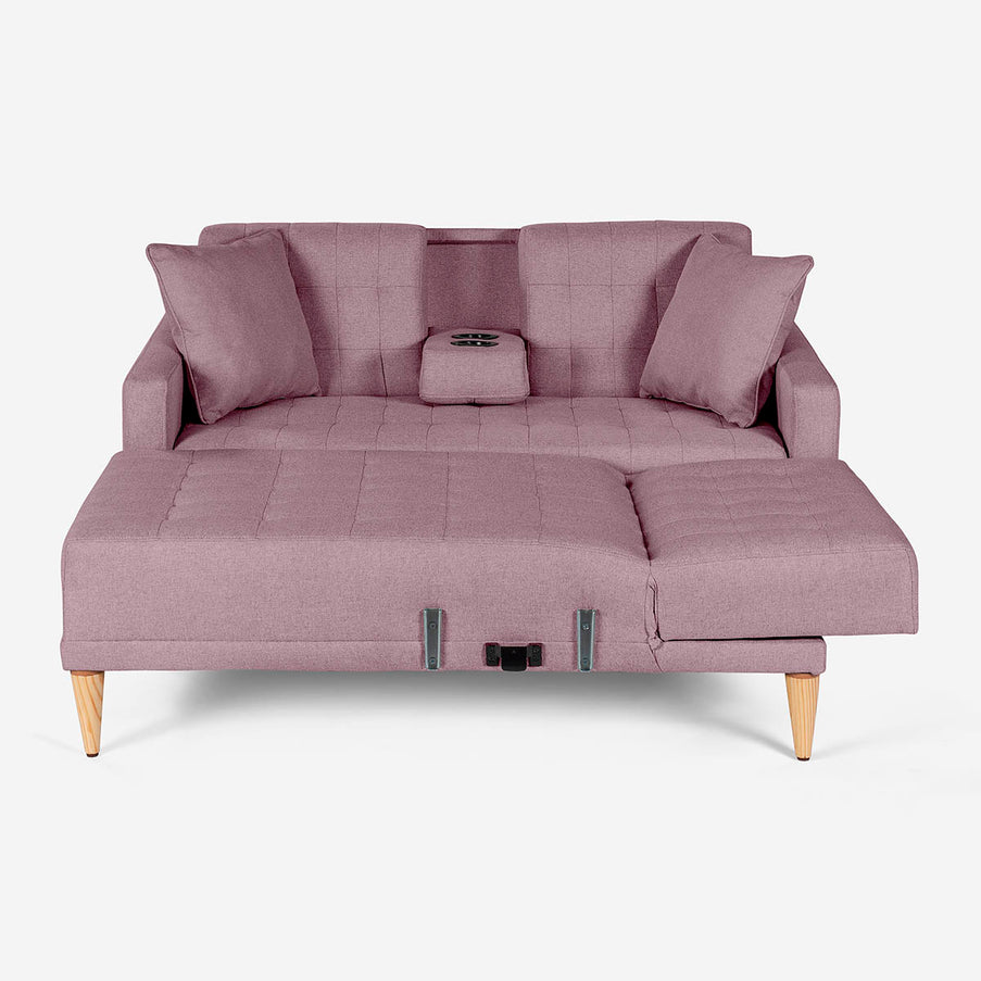 Sala Modular Chica Kendall Palo de Rosa