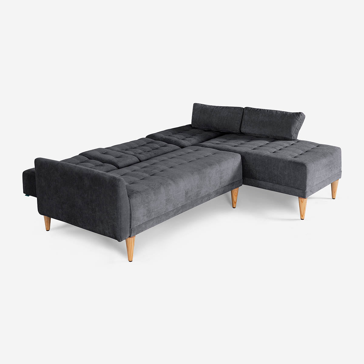 Sala Modular Chica Hassan Gris Oxford