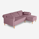 Sala Modular Chica Carlton Palo de Rosa