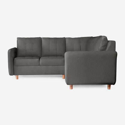 Sala Esquinera Astori Color Gris Claro