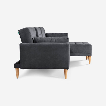 Sala Modular Chica Hassan Gris Oxford