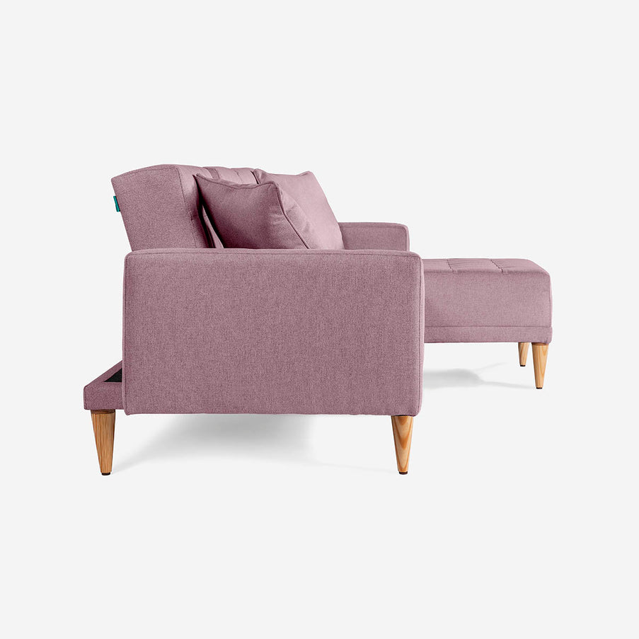 Sala Modular Chica Kendall Palo de Rosa