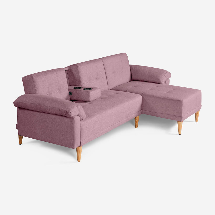 Sala Modular Chica Dassia Palo de Rosa
