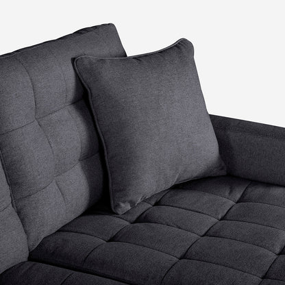 Sala Modular Chica Donato Color Gris Oxford