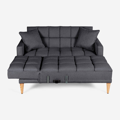 Sala Modular Chica Alpak Color Gris Oxford