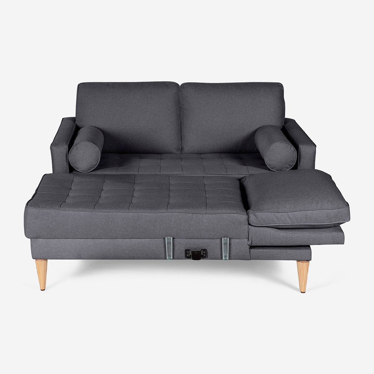 Sala Modular Chica Benedetto Color Gris Oxford