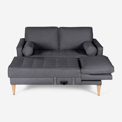 Sala Modular Chica Benedetto Color Gris Oxford