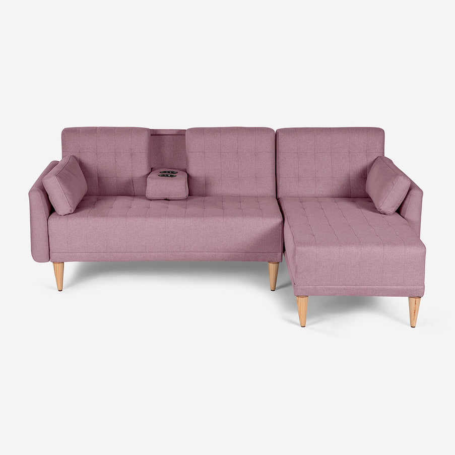Sala Modular Chica Carlton Palo de Rosa
