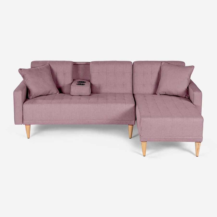 Sala Modular Chica Kendall Palo de Rosa