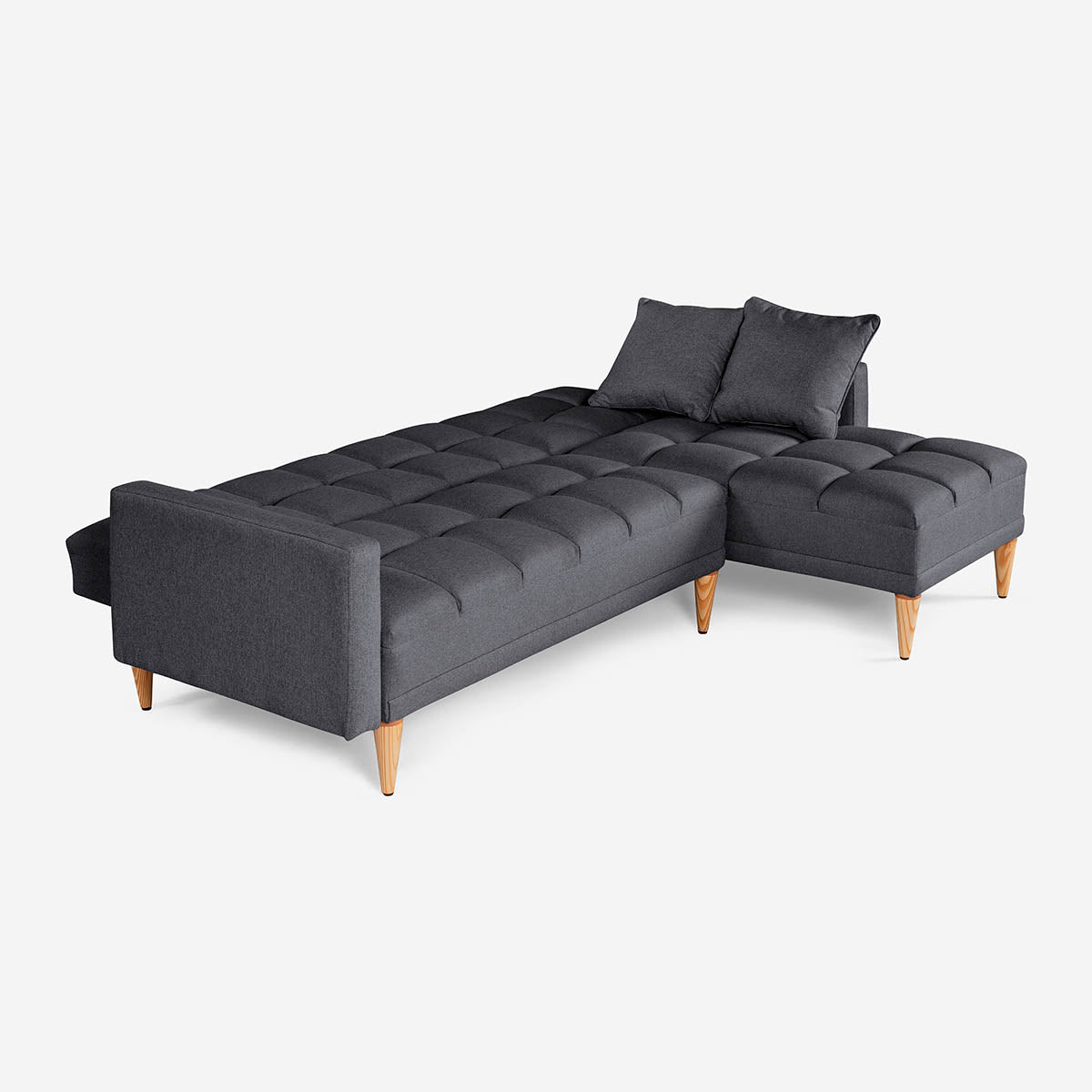 Sala Modular Chica Alpak Color Gris Oxford