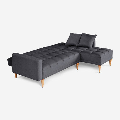 Sala Modular Chica Alpak Color Gris Oxford