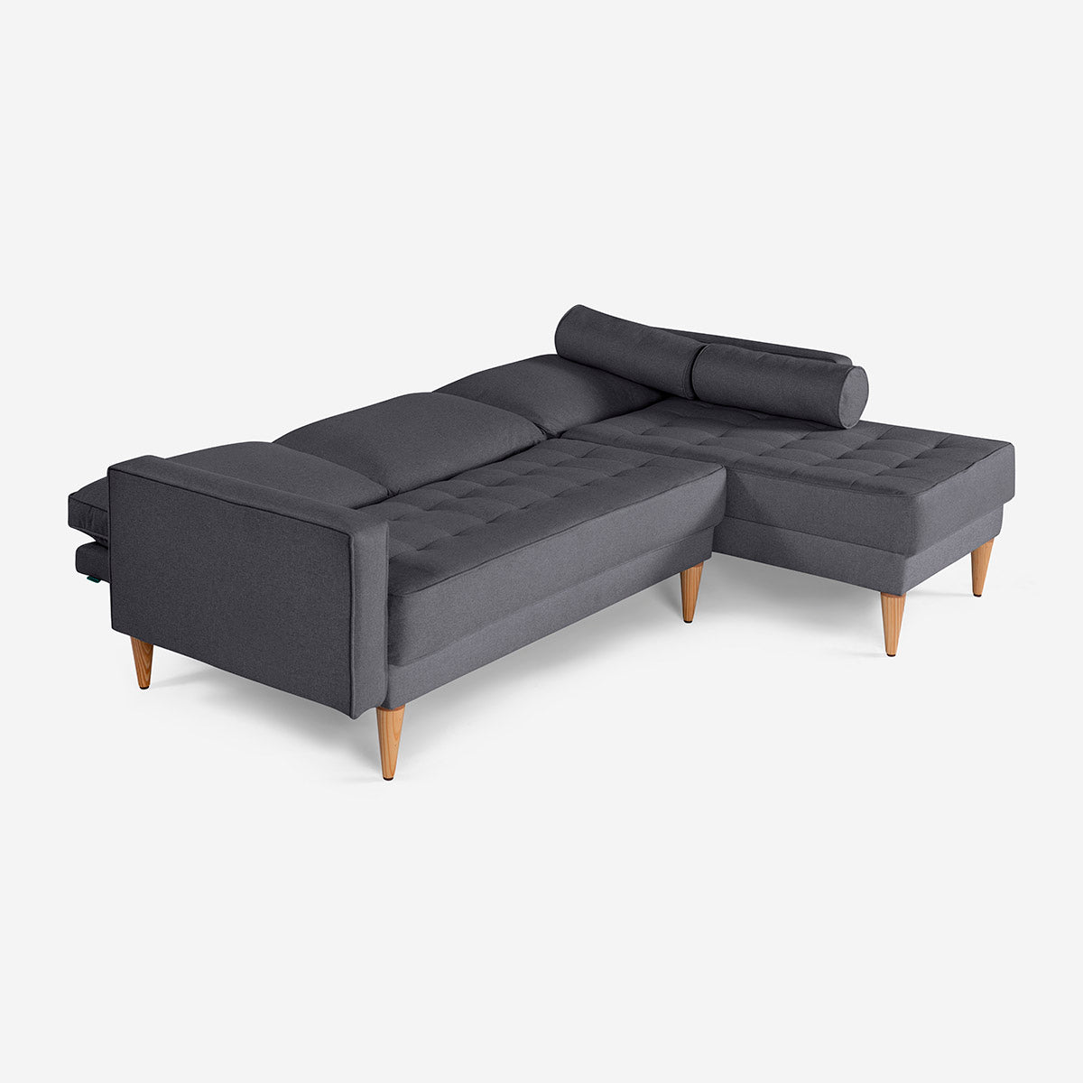 Sala Modular Chica Benedetto Color Gris Oxford