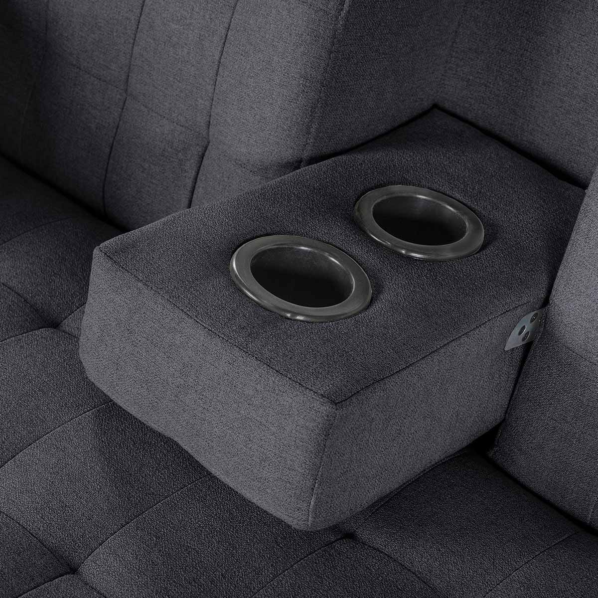 Sala Modular Chica Carlton Gris Oxford