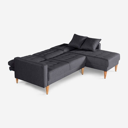 Sala Modular Chica Donato Color Gris Oxford