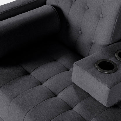 Sala Modular Chica Tyson Gris Oxford