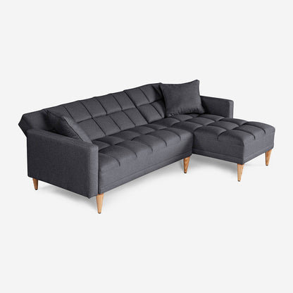 Sala Modular Chica Alpak Color Gris Oxford