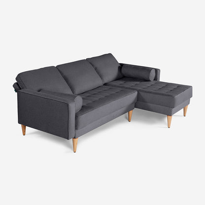 Sala Modular Chica Benedetto Color Gris Oxford
