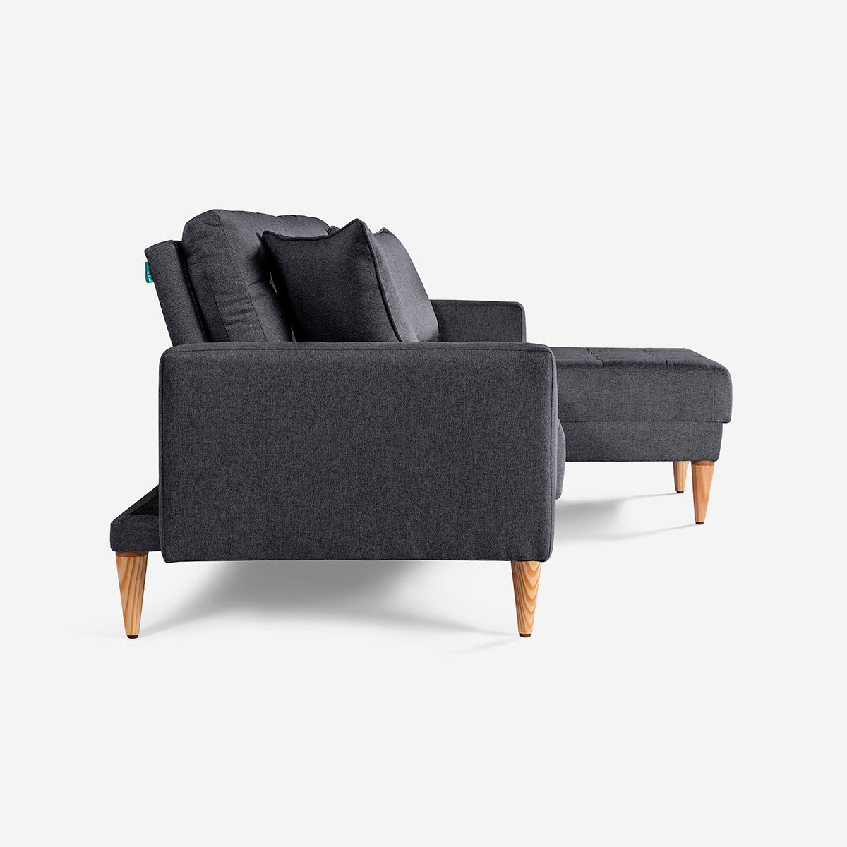 Sala Modular Chica Donato Color Gris Oxford